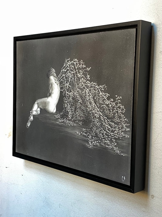 Regrowth - Original Art - 11x14in pitt graphite on panel