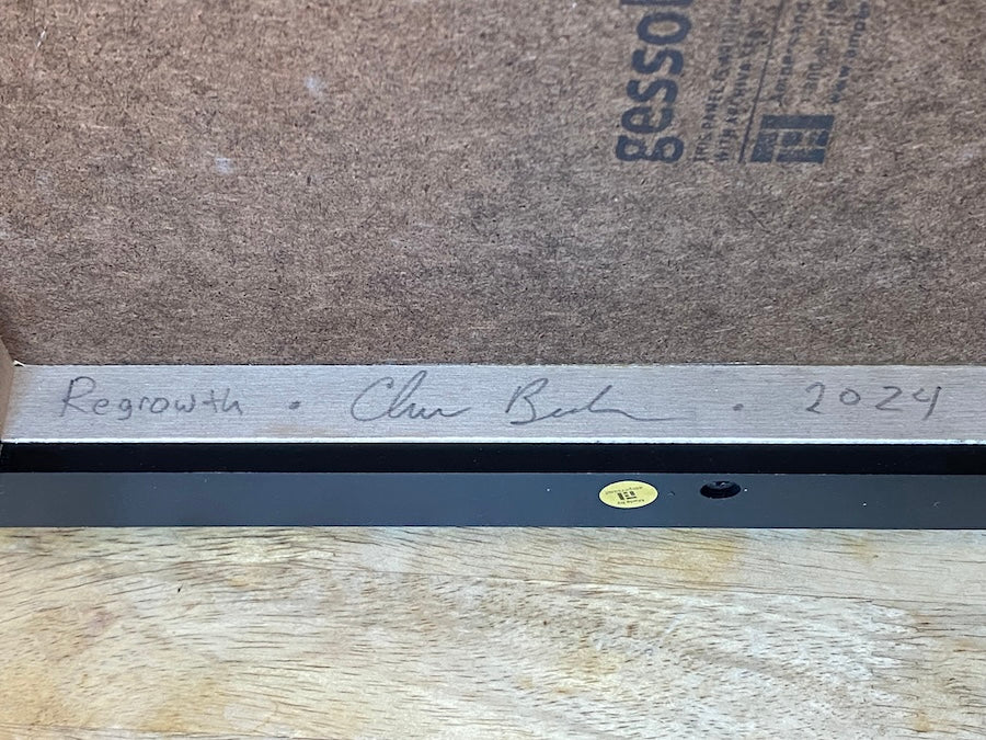 Regrowth - Original Art - 11x14in pitt graphite on panel